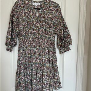 Maisie Floral Print Midi Dress